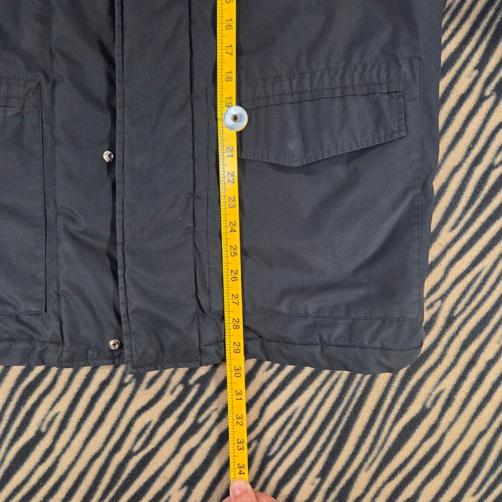 Late 90s VTG Y2K Christian Lacroix Homme Utility Field Jacket Corduroy Black XL - Picture 6 of 10
